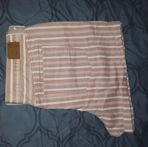 American eagle striped mom shorts.